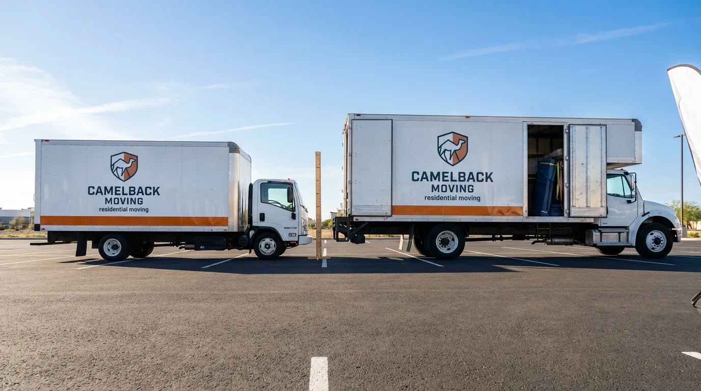 Moving truck size capacity guide in Hillsdale